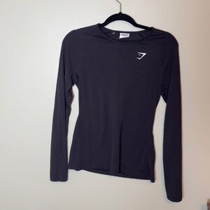 Gymshark Black Long Sleeve Tee